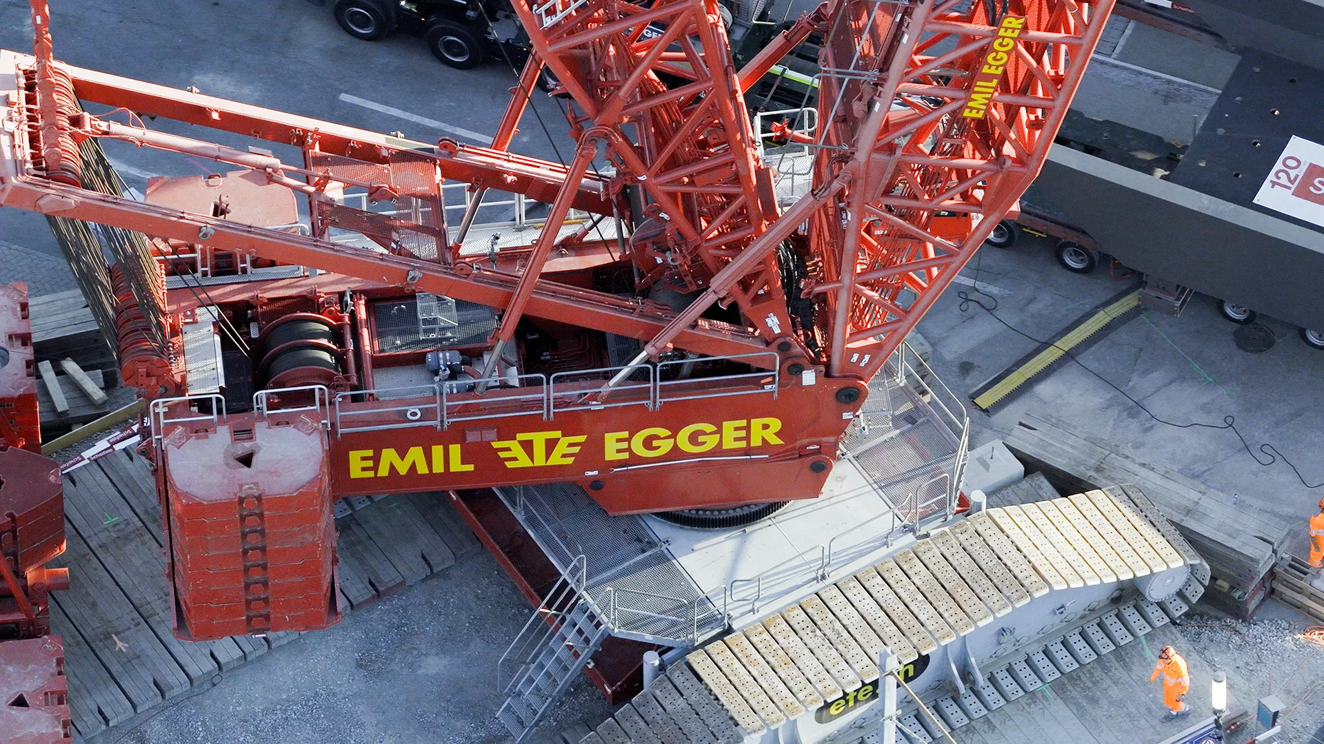 EMIL EGGER AG – Raupenkran Wetzikon – Film – drafted GmbH, Werbeagentur im Zürcher Oberland