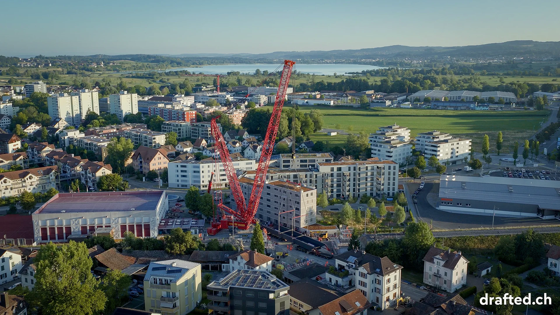 EMIL EGGER AG – Raupenkran Wetzikon – Film – drafted GmbH, Werbeagentur im Zürcher Oberland