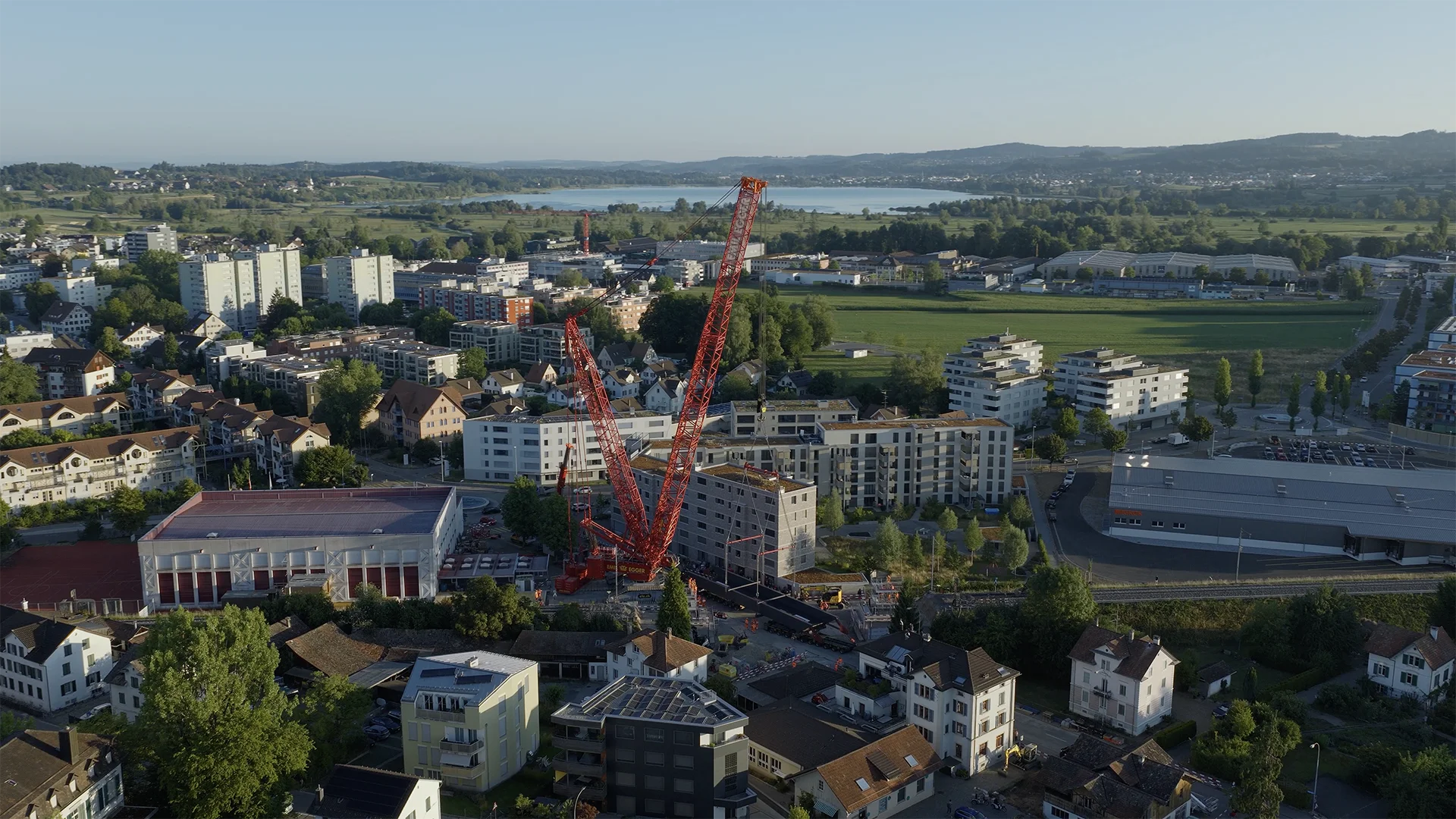 EMIL EGGER AG – Raupenkran Wetzikon – Film – drafted GmbH, Werbeagentur im Zürcher Oberland