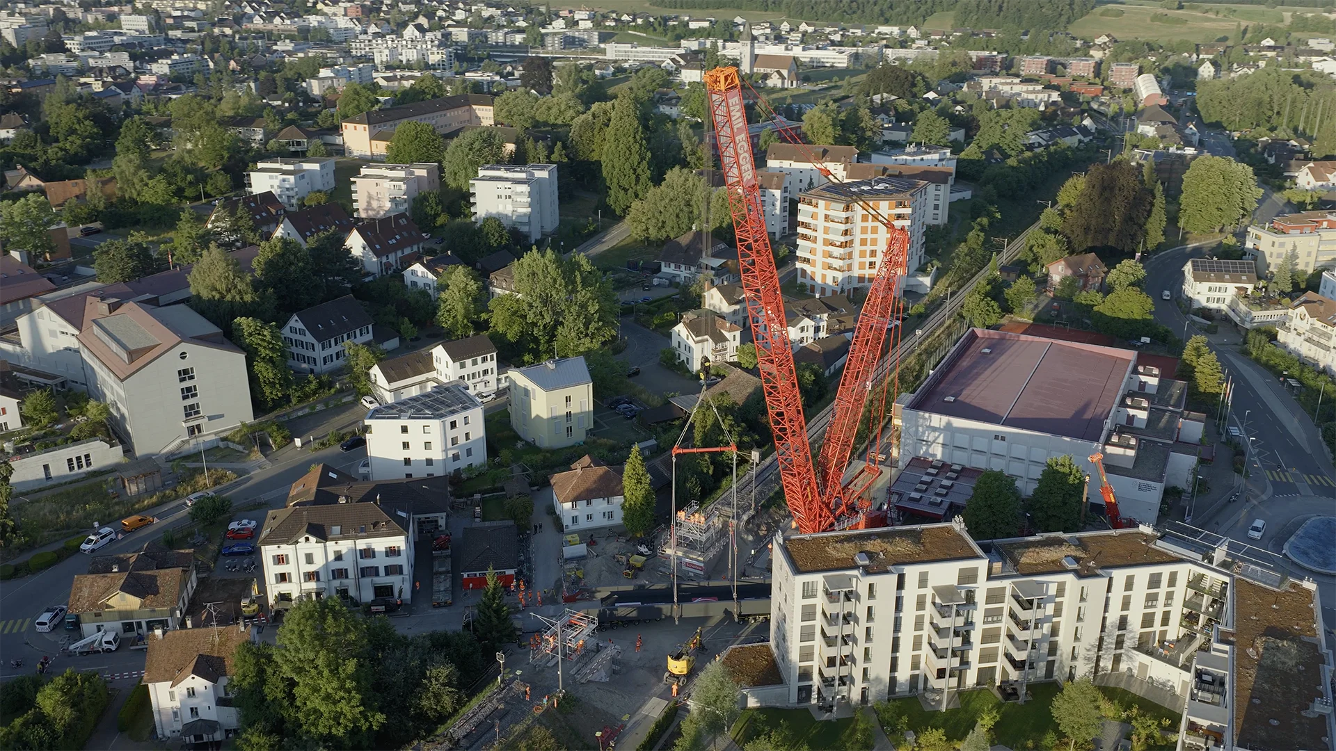 EMIL EGGER AG – Raupenkran Wetzikon – Film – drafted GmbH, Werbeagentur im Zürcher Oberland